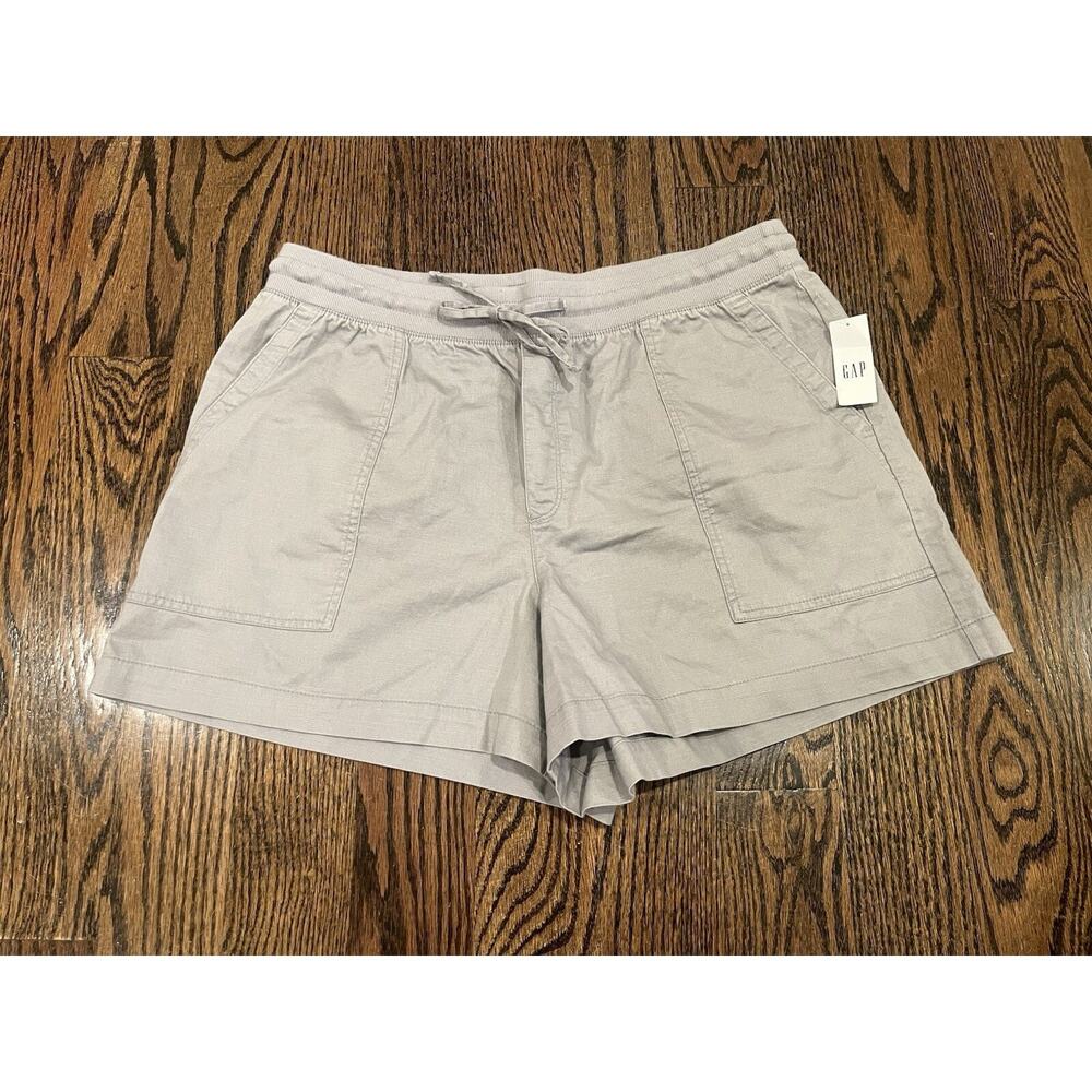 Gap women’s utility shorts size L grey 1